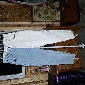 Dilvin Denim two tone jeans.